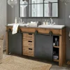 LOBERON Plans Vasques|Meubles Salle De Bains*Meuble à double-vasque Aulon