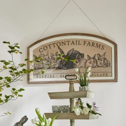 LOBERON Plaques Et Panneaux|Décoration*Panneau décoratif Cottontail Farms