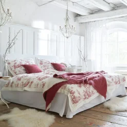 LOBERON Linge De Lit|Linge De Lit*Parure de lit Toile rouge