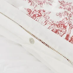 LOBERON Linge De Lit|Linge De Lit*Parure de lit Toile rouge