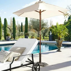 LOBERON Décorations De Jardin*Pied de parasol Montant