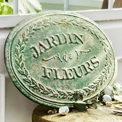LOBERON Plaques Et Panneaux|Décoration*Plaque décorative Jardin de Fleurs