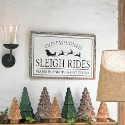 LOBERON Tableaux*Plaque décorative Sleigh Rides
