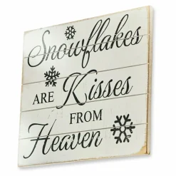 LOBERON Tableaux*Plaque décorative Snowflakes