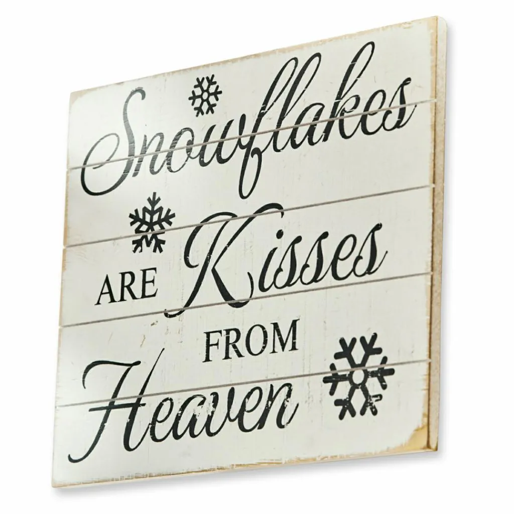 LOBERON Tableaux*Plaque décorative Snowflakes