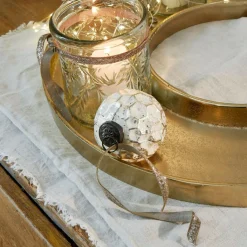 LOBERON Décorations De Table De Noël|Photophores, Chandeliers Et Lanternes*Plateau à bougies Velarosas