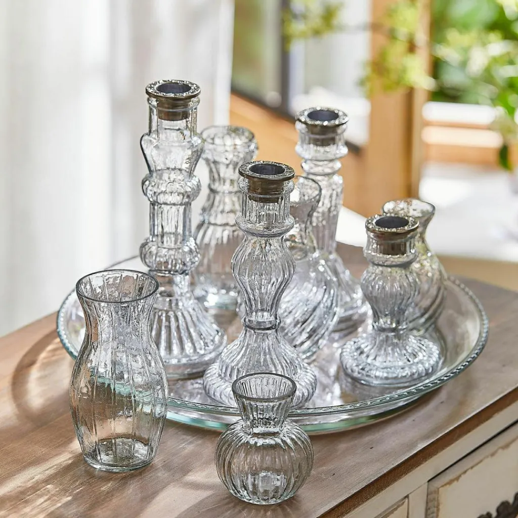 LOBERON Vases|Vases Et Cache-Pots*Plateau avec bougeoirs et vases Hilevor