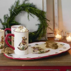 LOBERON Décorations De Table De Noël*Plateau Troms