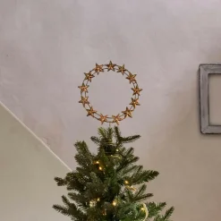 LOBERON Décorations Pour Le Sapin*Pointe de sapin de Noël Tavelle