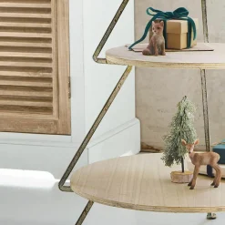 LOBERON Sapins Et Accessoires|Décorations De Table De Noël*Présentoir à étages Wélonice