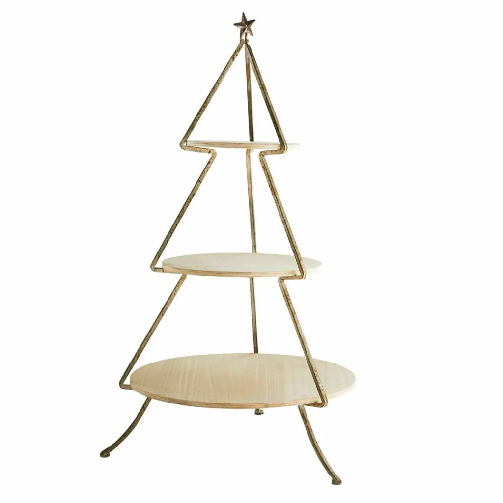 LOBERON Sapins Et Accessoires|Décorations De Table De Noël*Présentoir à étages Wélonice