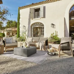 LOBERON Canapés, Chaises Et Fauteuils*Salon de jardin FSC®-100% Shreveport
