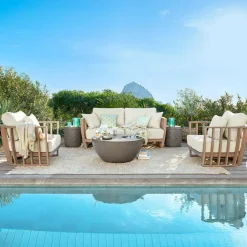 LOBERON Canapés, Chaises Et Fauteuils*Salon de jardin FSC®-100% Vézère