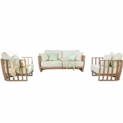 LOBERON Canapés, Chaises Et Fauteuils*Salon de jardin FSC®-100% Vézère