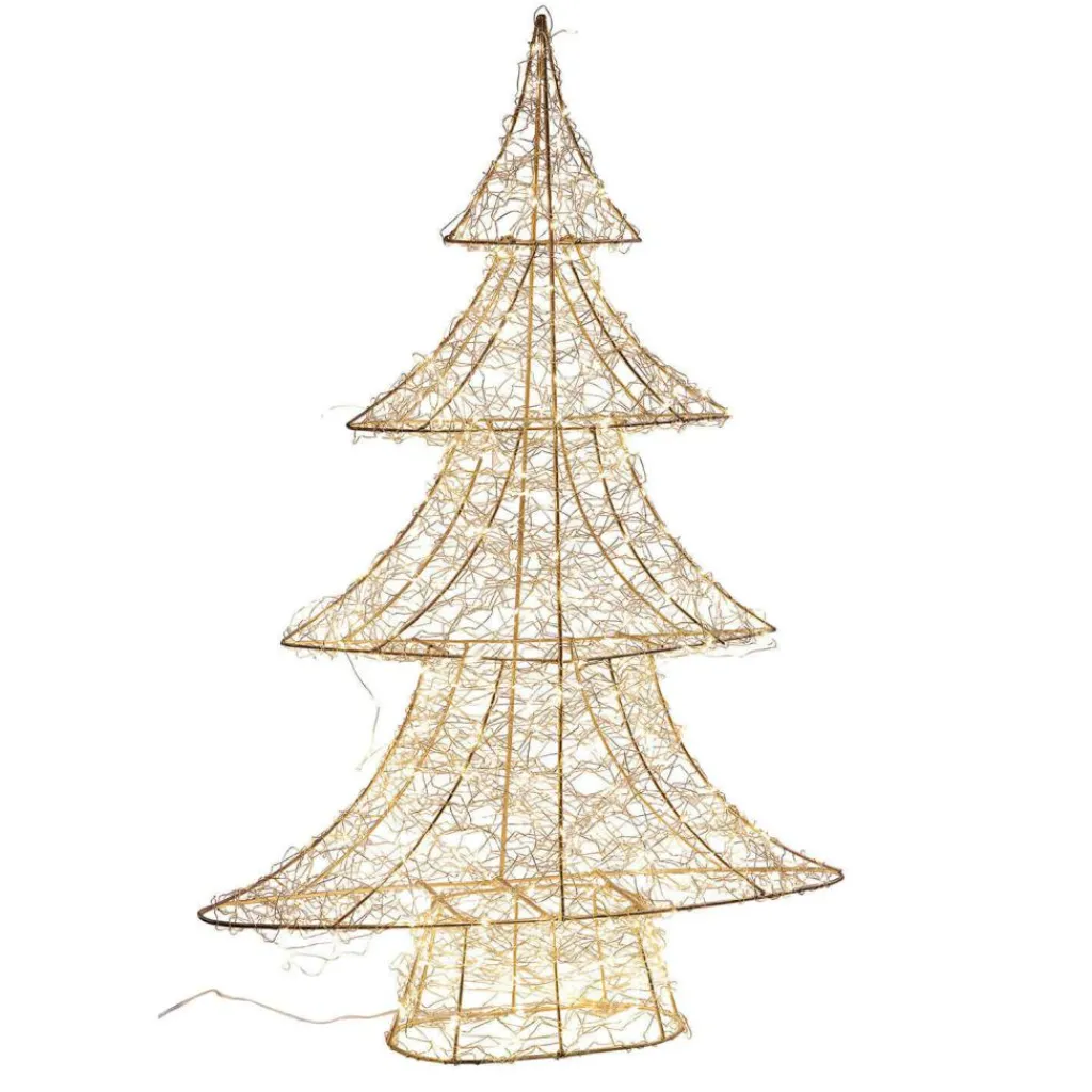 LOBERON Décorations Lumineuses*Sapin de Noël à LED Vivetelle