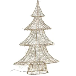 LOBERON Décorations Lumineuses*Sapin de Noël à LED Vivetelle