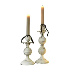 LOBERON Bougeoirs|Porte-Bougies*Set de 2 bougeoirs Soliras
