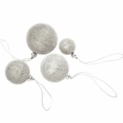 LOBERON Boules De Noël*Set de 4 boules de Noël Varnor