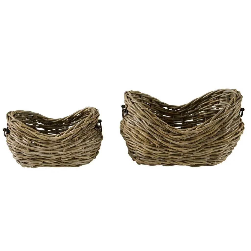 LOBERON Caisses Et Paniers|Rangements*Set de 2 corbeilles Bellorie