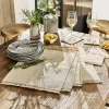 LOBERON Nappes|Linge De Table*Sets de table et dessous de verres, 4 pièces Abitain