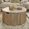 LOBERON Tables Basses|Tables Basses*Table basse Saintouré
