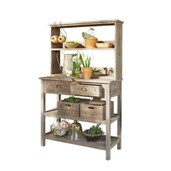 LOBERON Étagères À Plantes*Table de jardinage Landover