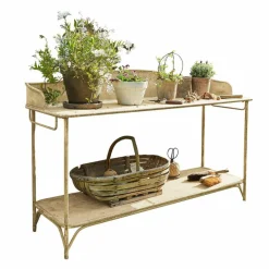 LOBERON Étagères À Plantes*Table de rempotage Banners