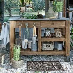 LOBERON Étagères À Plantes*Table de rempotage Ellenton