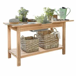 LOBERON Étagères À Plantes*Table de rempotage FSC®-100% Venzone