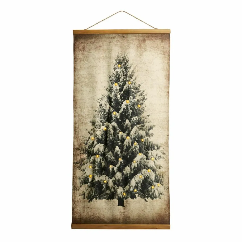 LOBERON Objets Décoratifs De Noël*Tableau avec LED Gussers