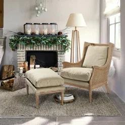 LOBERON Poufs Et Tabourets|Canapés, Chaises Et Fauteuils*Tabouret Greenbrier