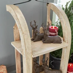 LOBERON Objets Décoratifs De Noël*Étagère luge Renier