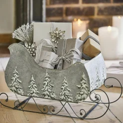 LOBERON Objets Décoratifs De Noël*Traineau décoratif Pavie