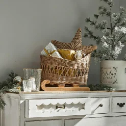 LOBERON Objets Décoratifs De Noël*Traineau décoratif Quileta