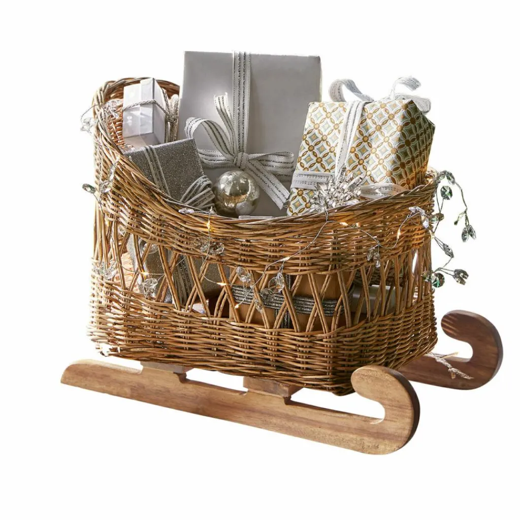 LOBERON Objets Décoratifs De Noël*Traineau décoratif Quileta