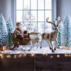LOBERON Figurines De Noël*Traîneau du père Noël Palaima