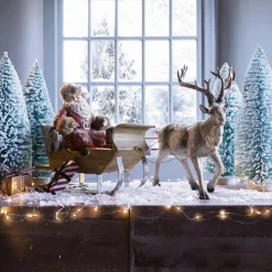 LOBERON Figurines De Noël*Traîneau du père Noël Palaima