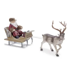 LOBERON Figurines De Noël*Traîneau du père Noël Palaima