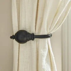 LOBERON Tringles À Rideaux Et Accessoires|Tringles À Rideaux Et Accessoires*Tringle à rideaux d'angle avec 2 embrasses Belarune