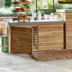 LOBERON Dessertes De Cuisine*Vaisselier d'extérieur 100 % FSC® Venzone